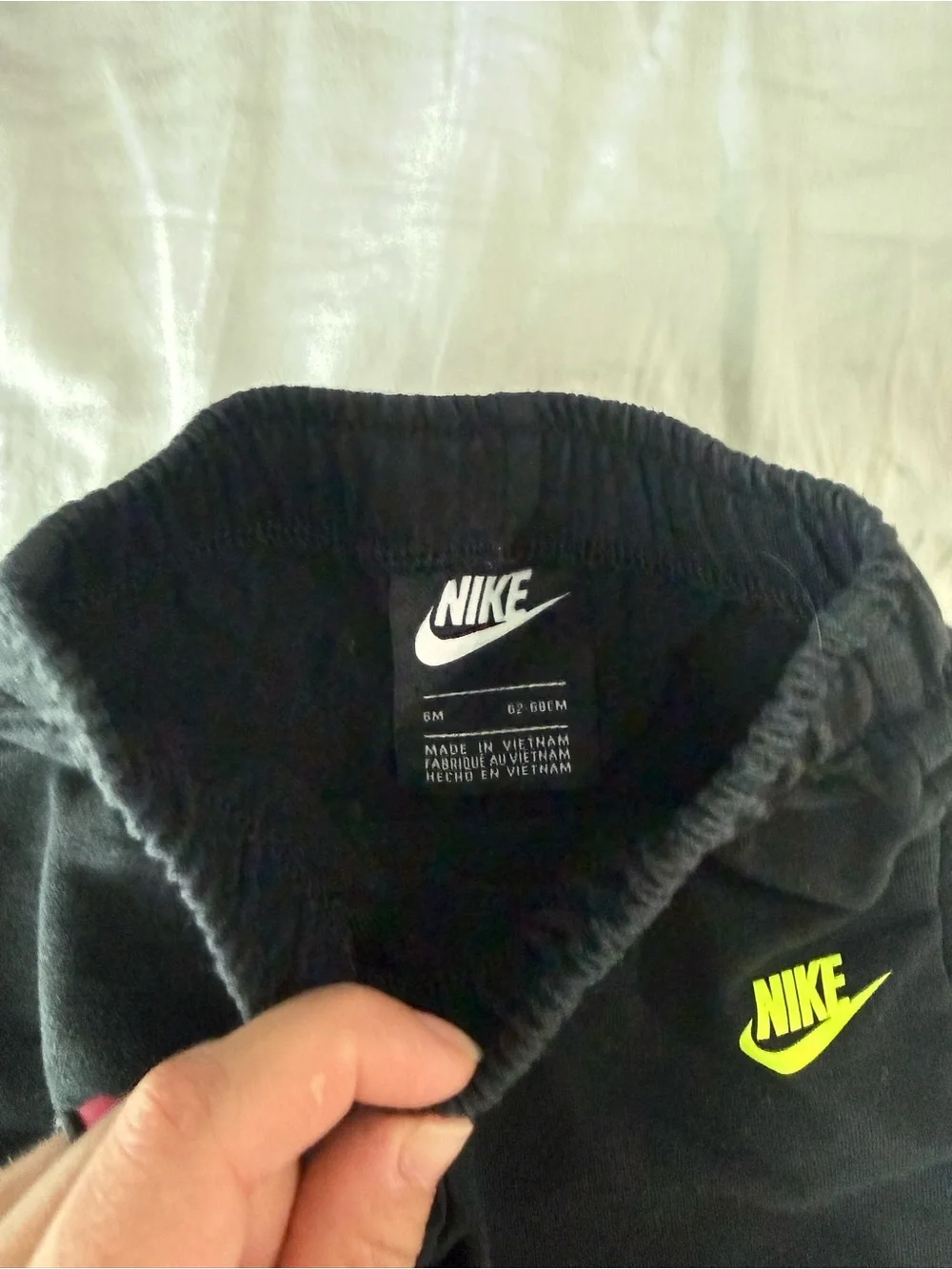 Nike Black & Neon Toddler Jogger Set - Picture 3 of 7